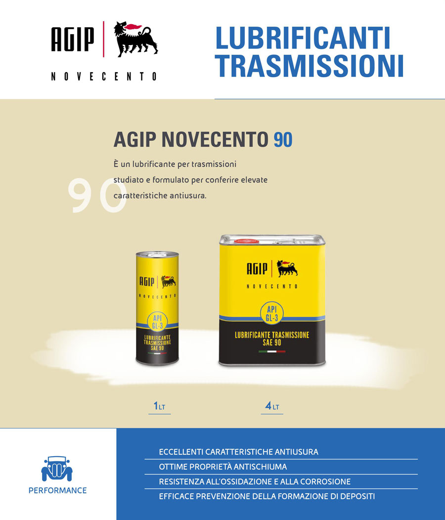 Olio e additivo per auto d´epoca Eni Agip 900 12