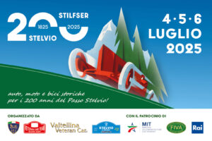 200 Stelvio 2025_C UN EVENTO MEMORABILE PER CELEBRARE I DUECENTO ANNI DELLO STELVIO: AUTO, MOTO E BICI STORICHE SUL VALICO PIÙ ALTO DELLE ALPI 200 Stelvio 2025 C