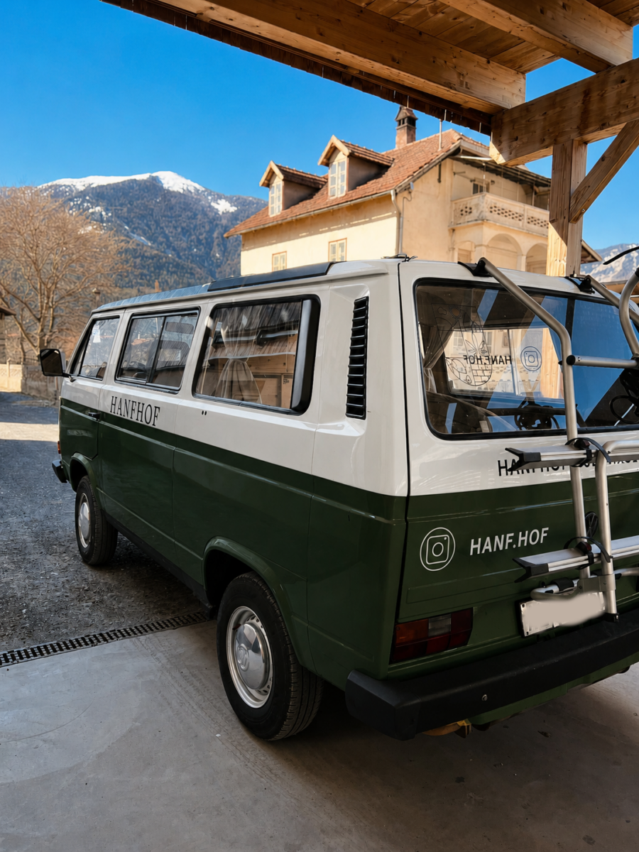 hinten Volkswagen T3 1987 hinten