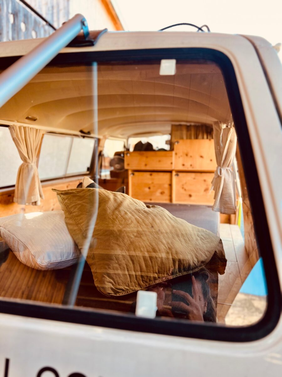 innen hinten Volkswagen T3 1987 innen hinten