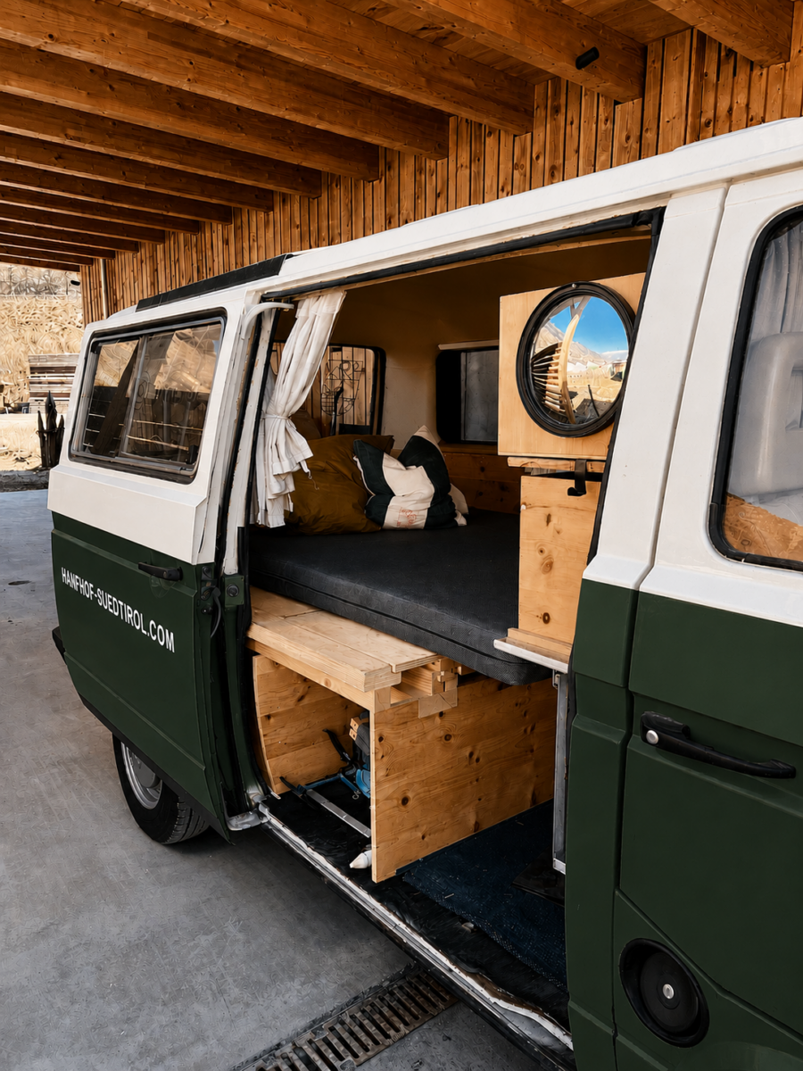 innenseite Volkswagen T3 1987 innenseite