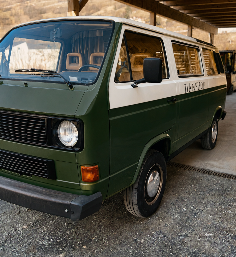 vorne Volkswagen T3 1987 vorne